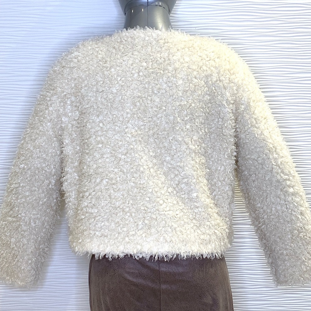 1. State Faux Furry Jacket Size Large - Picture 5 of 7